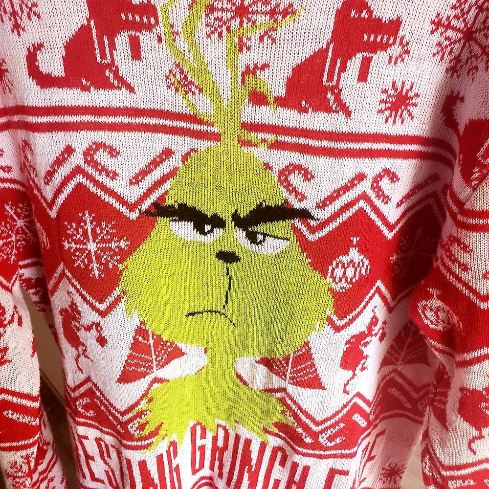 the grinch ugly sweater